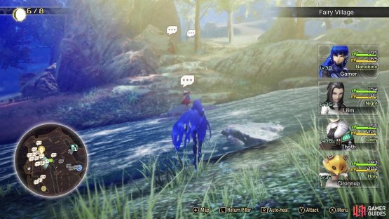 Speak to the Cait Sith here by the river