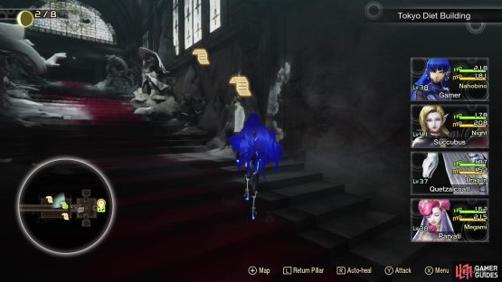 Speak to this researcher to get the Goddess in Training quest