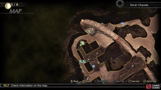 The second device on the map