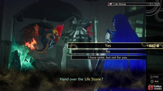 Give these demons a Life Stone and they will go away without a fight