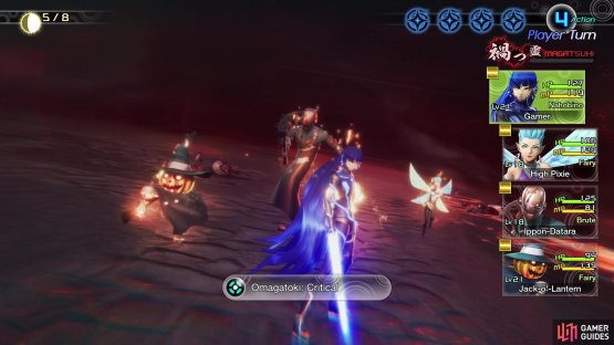 Your Omagatoki skill will help you make short work of the demons