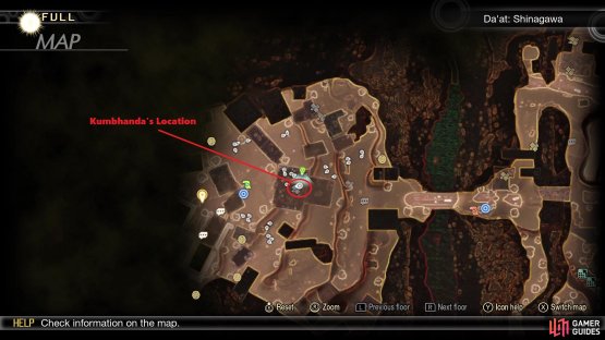 Location of Kumbhanda for Kumbhanda&rsquo;s Bottle