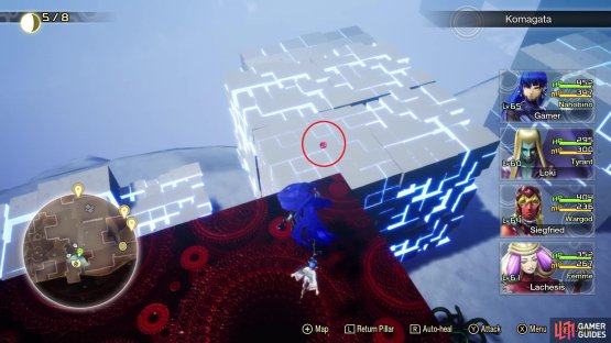 Miman #188 requires you to jump down from here to get to it
