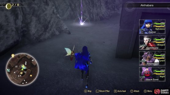 Location of the TV Game System in the game