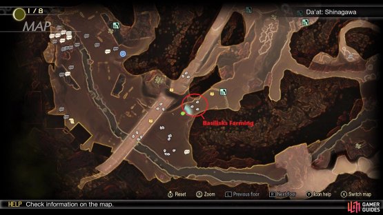 Where you can find Basilisks if needed