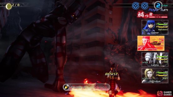 Surt can counterattack any Strength-based attack