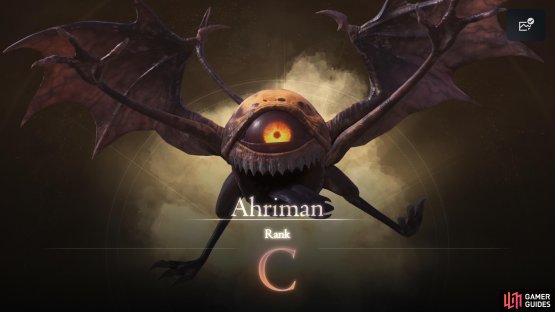 !Ahriman is one of the C Rank Hunts