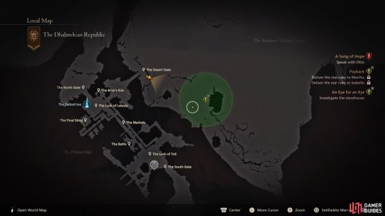 Head to this location on the map