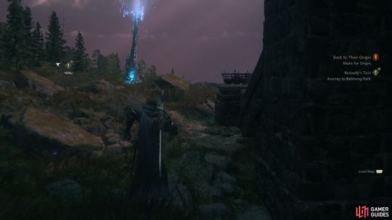 Go to the !Ravenwit Walls !Obelisk