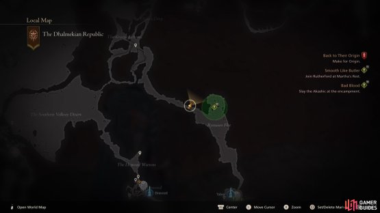 Head to this location on the map