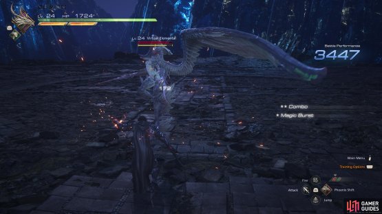Your Battle Performance can be found graded in the top right of the screen