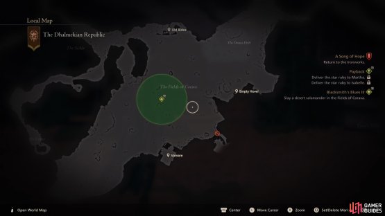 Head to this location