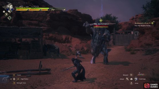 Keep your distance to avoid the Ground Slam.