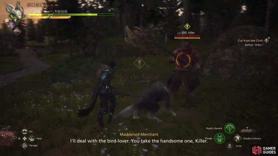 This leads the Maddened Merchant to call his Bodyguard &ldquo;Killer&rdquo; to sort the problem out.