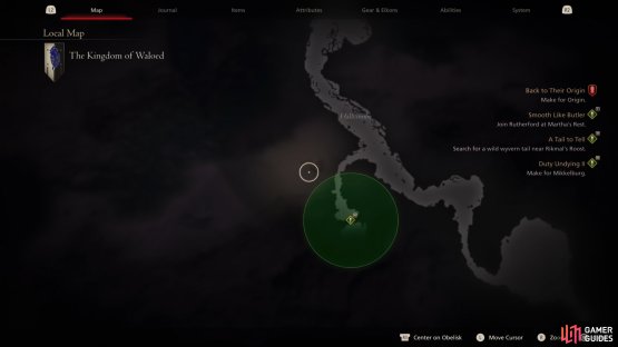 Head to this location on the map