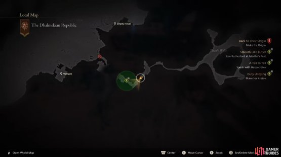 Head to this location on the map