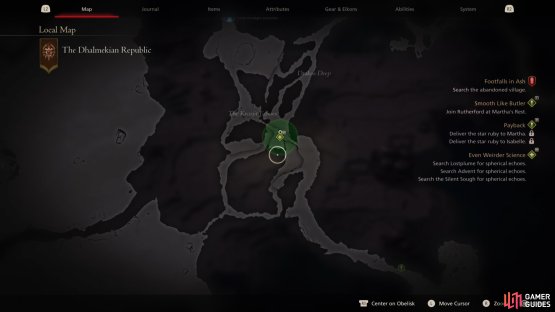 Head to this location on the map
