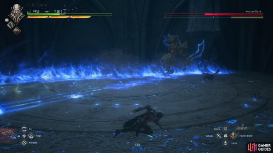 Later in the battle, it will do multiple of these in a row.