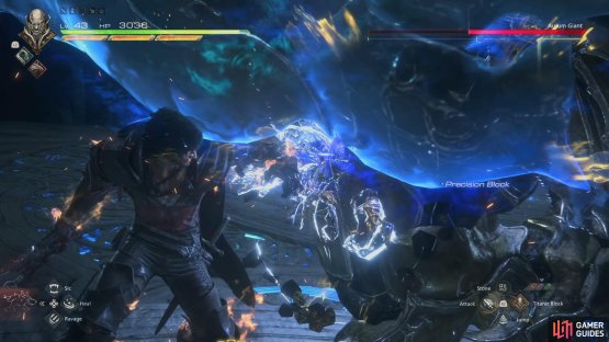 Titan is a fantastic !Eikon to use in this battle, due to his defensive options.