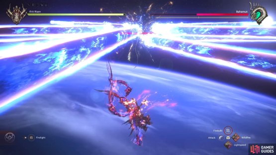 Radiance will be two rotating sets of lasers that you need to dodge through to avoid them.