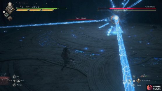 Only one of the beams will track you during Short Circuit.