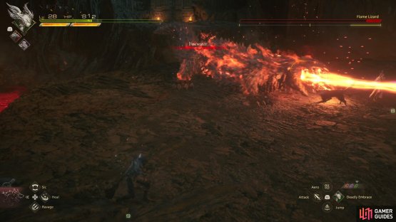 A second beam in the opposite direction is added later in the fight.