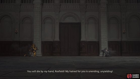 After the first stagger, you will trigger a cutscene.