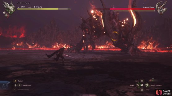 Locking on is probably not the best idea for this battle.