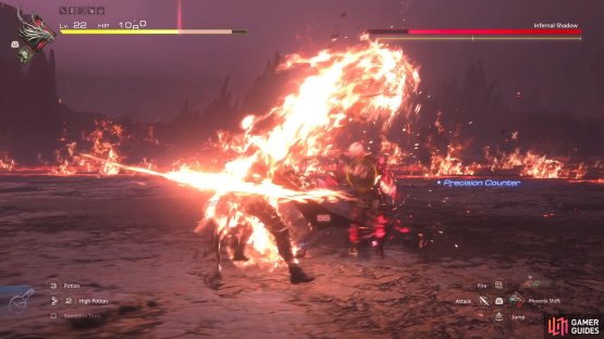The flurry rush combo can be devastating, if you get caught in it.