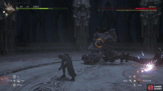 The sword spark 360 attack can be difficult to dodge correctly.
