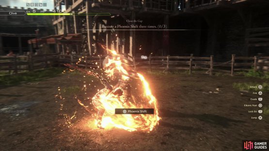 and append your dash with a melee attack or magic attack.