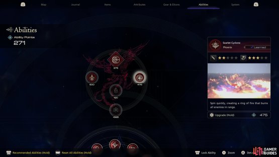 At the start of this quest you&rsquo;ll be able to invest in (or at least, look at) Phoenix-related abilities.