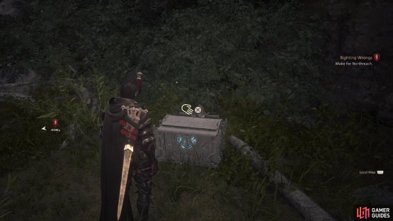 Defeat a herd of !Raptors in the Advent to find a chest,