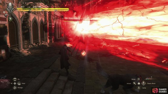 Near the end of the quest you&rsquo;ll be ambushed by an Orcish Warlord - be wary of the potent beam attack he&rsquo;ll perform at low health.