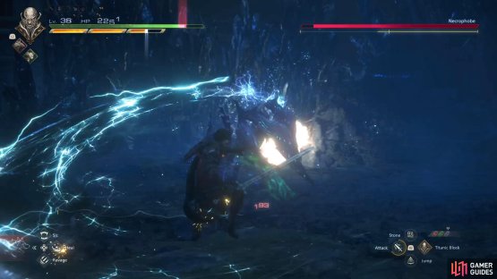 You might get hit a few times before dodging the Sword Slash.