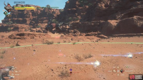 There are a number of attacks that can knock you into the air.