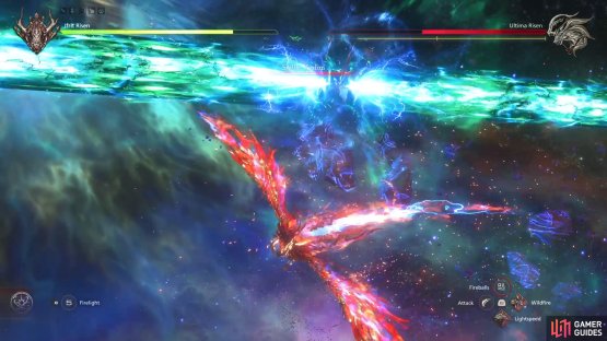 You won&rsquo;t be able to outrun Stellar Xyston, so you need to learn to dodge through it.