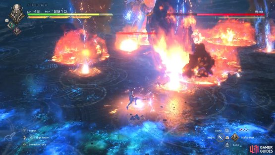 You encountered the Meteor attack back during the Behemoth boss, and it&rsquo;s the same here.