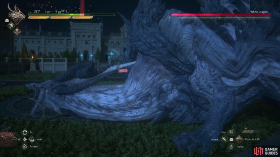 The dragon will do two Head Sweeps each time it uses the move.