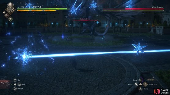 Emanation will have ice crystals firing lasers at you