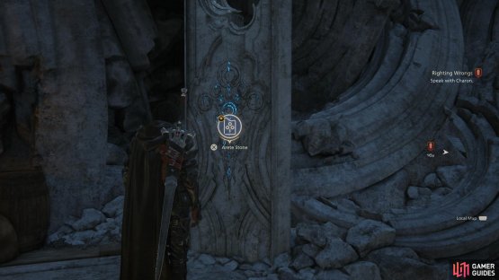 Interact with the !Arete Stone in the Hidden Hideaway to practice parrying in the Hall of Virtue.