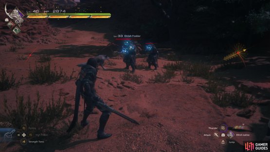 You&rsquo;ll see some lighting on the body of an enemy if they&rsquo;ve been affected by it.