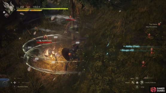 You can inflict multiple strikes with the base form of !Gouge.