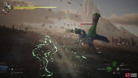 You&rsquo;ll shift backwards just before the counter from !Rook&rsquo;s Gambit is executed if you time it properly.