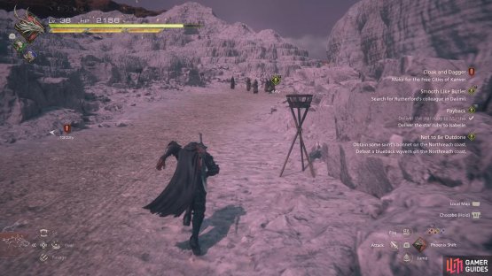 Head east out of Dalimil to find the colleague surrounded by republican soldiers.