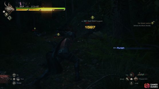 to find the Black Shields.