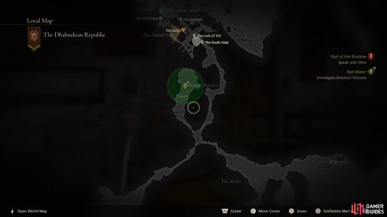 Head to this location on the map