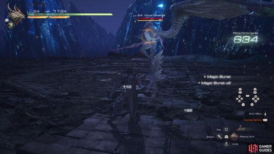 Input Display will show the controller layout to the right