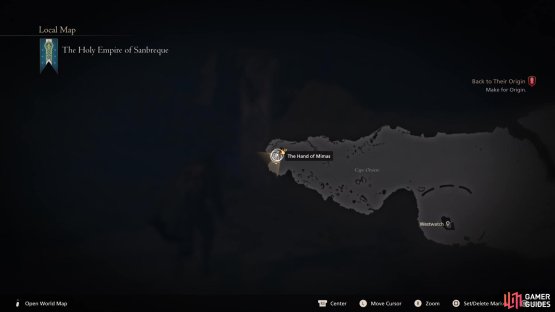 Head to the northwest edge out of !Northreach to find the Chronolith
