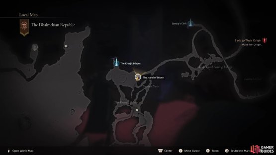 You will find the Chronolith in Dhalmekia
